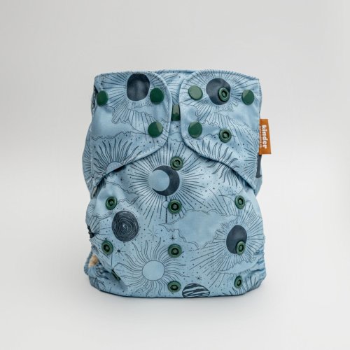 Nebula - Cloud - Essential Pocket Diaper - 100% Cotton Lining - One Size