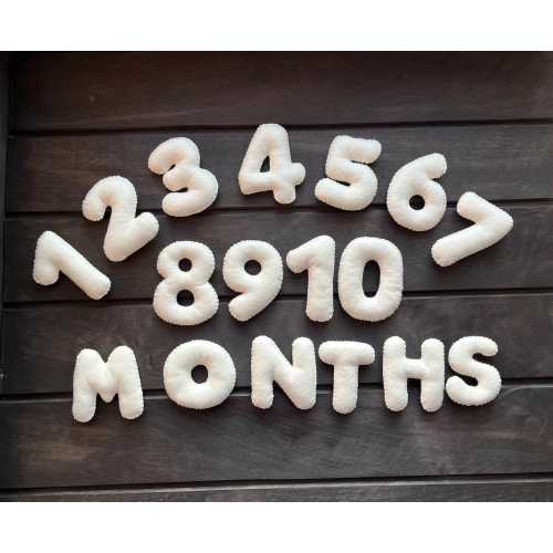 Baby Milestones Gift Set for Expecting Mom - Baby Girl or Boy Milestone - Baby Milestones Set - Baby Photo Numbers - Baby Shower Gift