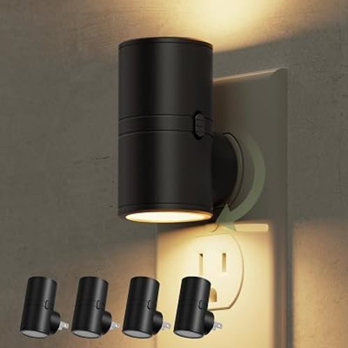 L LOHAS LED Night Light, Night Lights Plug into Wall, Dimmable Nightlights