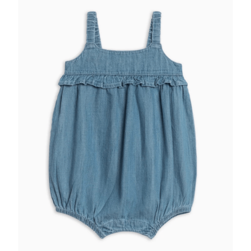 Gemma Chambray Bubble Romper
