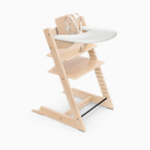Stokke Tripp Trapp High Chair² + Tray Bundle - Natural/White