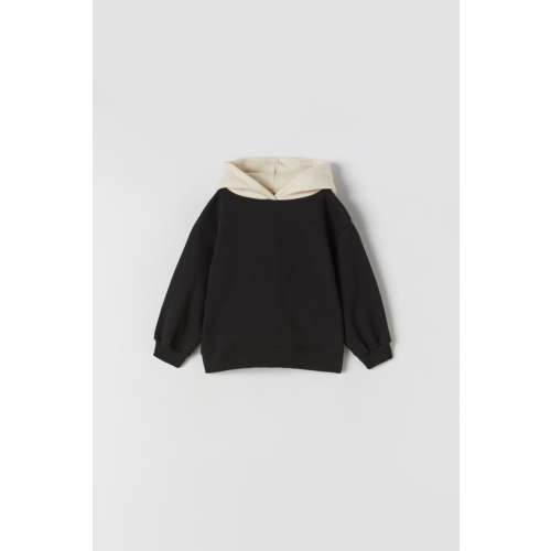 BLOCK COLOR HOODED SWEATSHIRTUSE OUR APP