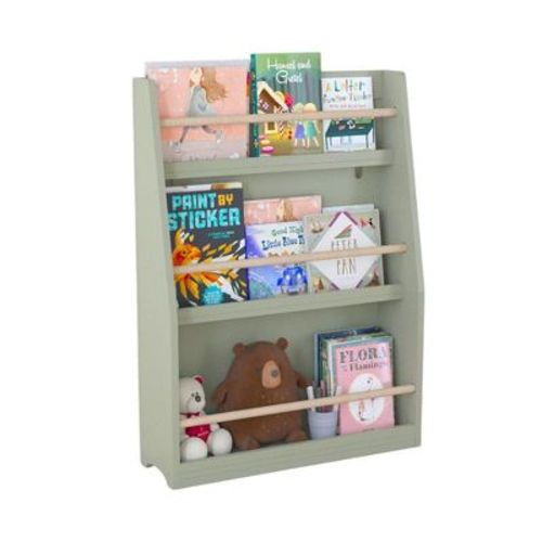 KTMBDW Kids Bookshelf, 3-Tier Montessori Book Shelf Organizer for Books and Toys, Toddler Bookshelf for Bedroom, Playroom, Classroom and Nursery