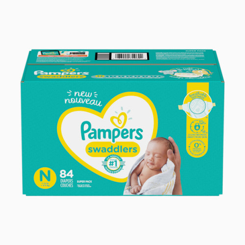 Pampers Swaddlers Disposable Diapers - Newborn, 84 Count