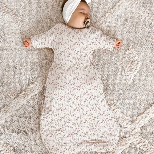 Long Sleeve Transitional Swaddle Sack - Posie / 1.0 TOG