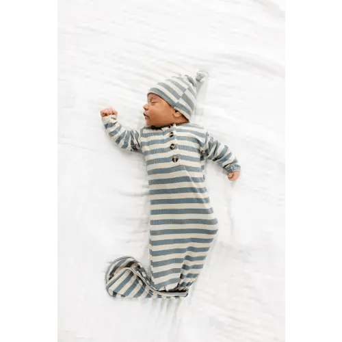 Lou Lou | Lincoln Ribbed Knotted Gown