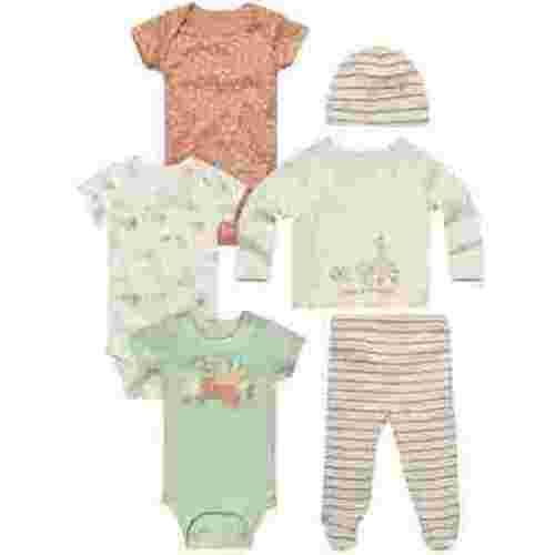 Gerber Baby Neutral 6-Piece Gift Set, Sizes Newborn - 3/6 Months
