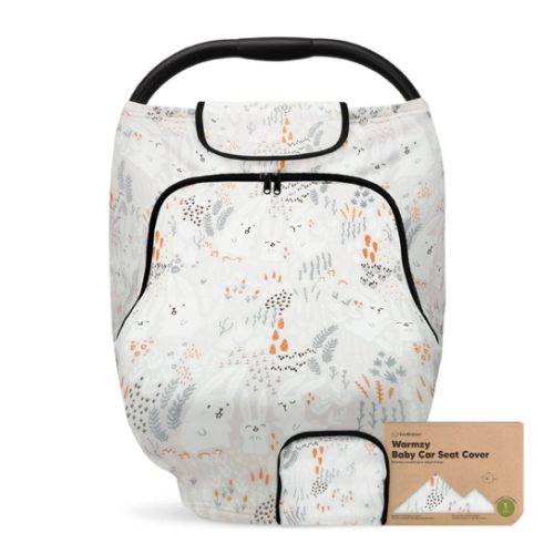 Warmzy Baby Bunny DesignCar Seat Cover