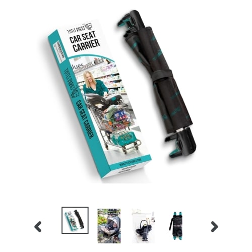 Totes Babies Car Seat Carrier