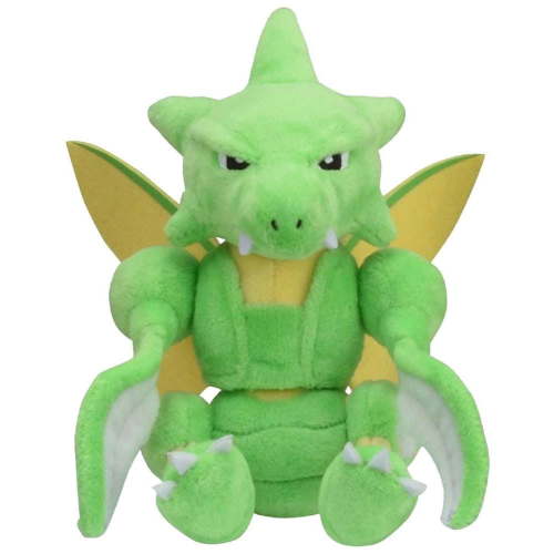 Pokemon Center: Sitting Cuties: Scyther Plush # 123 - Generation 1 - 6 In