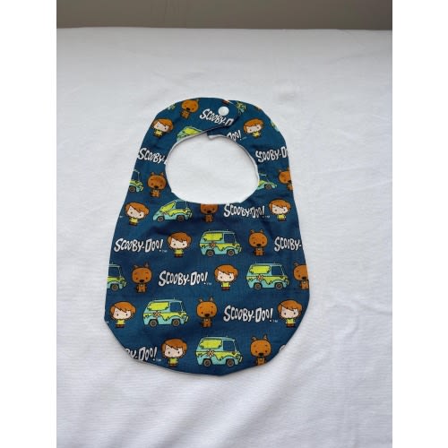 Scooby-Doo print baby bib