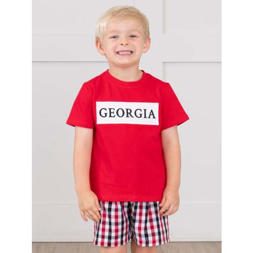 Georgia Smocked Gingham Outfit