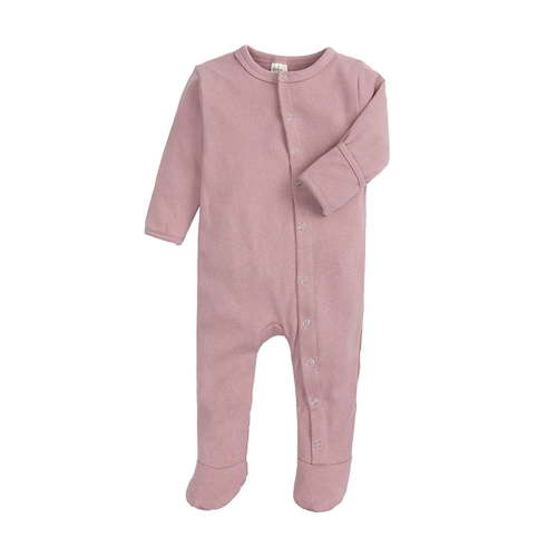 LOVZFMLL Newborn & Toddler Unisex One Piece Jumpsuit Cotton Footed Pajamas Long Sleeve Snap-Up Sleepwear Footies for Boys Girls 0-12 Months