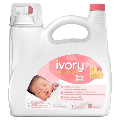 Liquid Laundry Detergent for Babies, 80 Loads, tackles 100% of common baby stains, Laundry Detergent