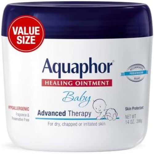 Aquaphor Baby Advanced Therapy Healing Ointment Skin Protectant, 14 OZ