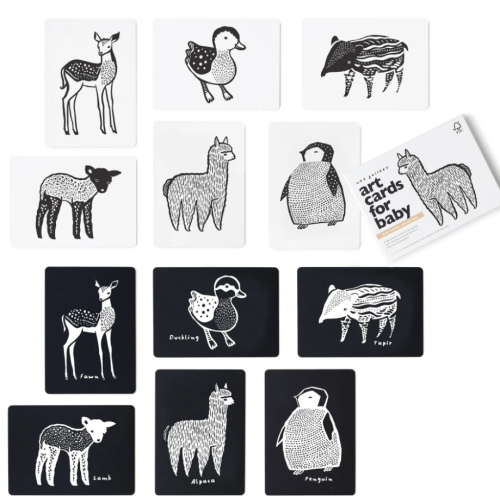Art Cards for Baby - Baby Animals Collection