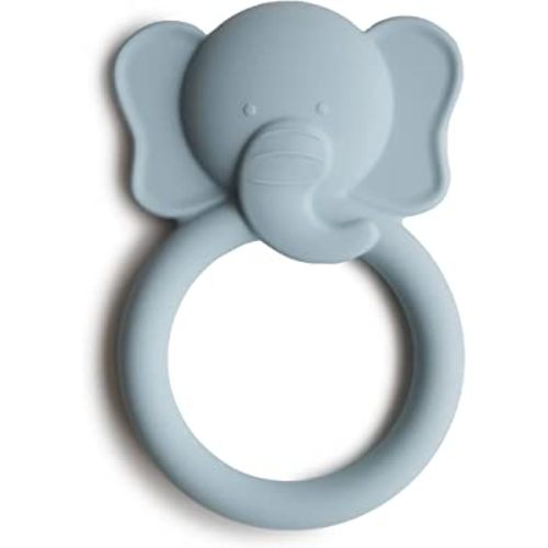 mushie Silicone Baby Teether Toy | Elephant