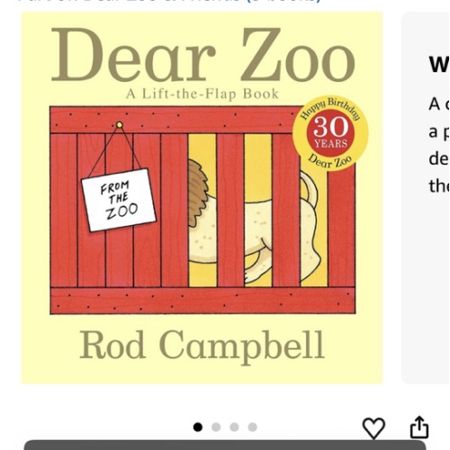 Dear Zoo: A Lift-the-Flap Book
