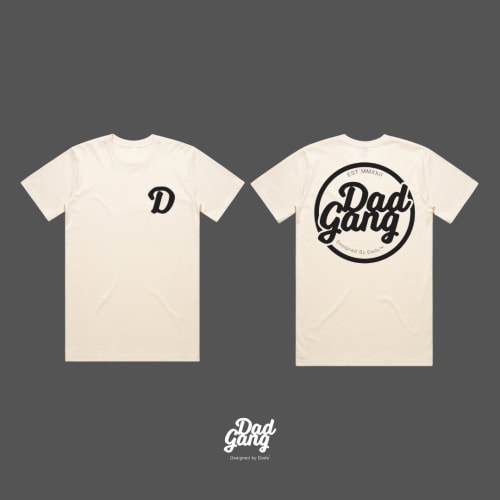 DG Tee - Big Seal Cream – dadgang.co