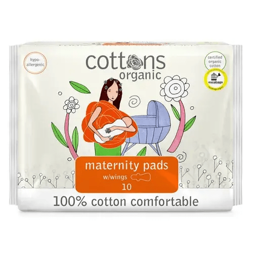 Cottons Maternity Pads 10 Pack | Baby Bunting AU