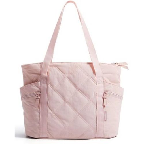 Crush Tote Bag , 20L Puffer Work Tote with Zipper, Travel Essentials Quilted Nurse Hospital Bag