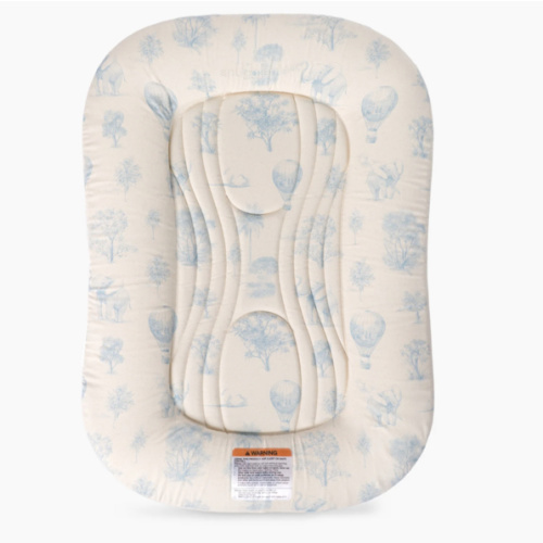 Infant Lounger Wave | Blue Toile