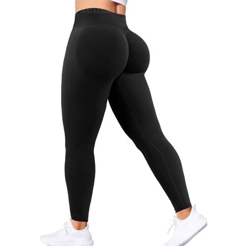 Ieumaz Scrunch Butt Lifting Leggings for Women Seamless Workout Yoga Pants