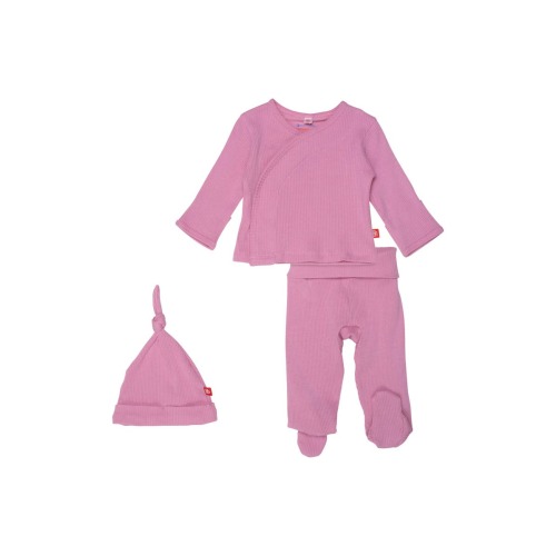 Magnetic Me Mauve Ribbed Take Me Home Set with Cap | Nordstromrack