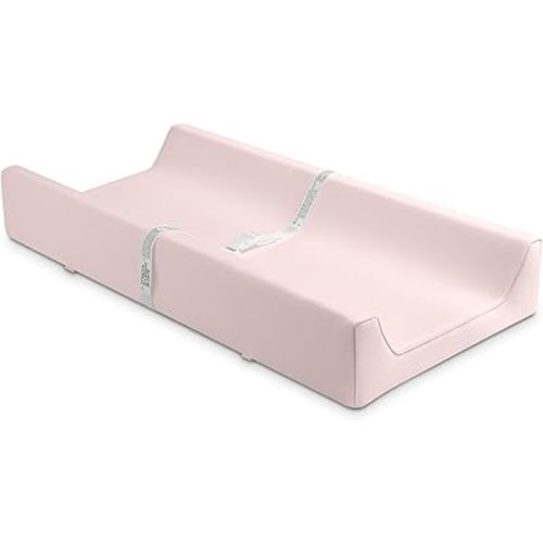 Bellini Premium Contour Changing Pad with Removable Washable Knit Cover, Waterproof, Made with Sustainable Materials, JPMA-Certified, Pink