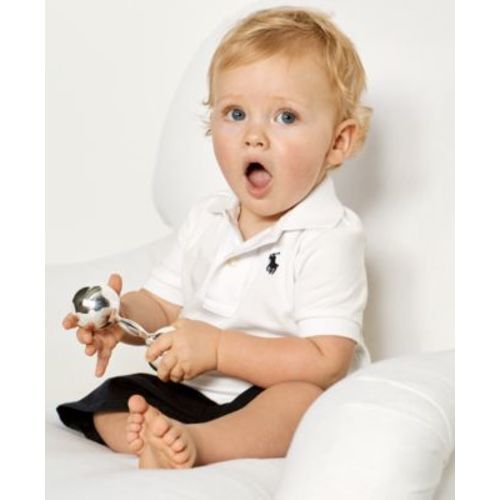 Baby Boys Cotton Polo Short Sleeved Shirt