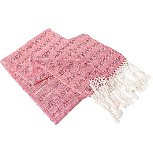 Baby Trapoz Mexican Rebozo Scarf, Shawl, Ideal for Natural Birth, Doula Massage, 98.5", Red