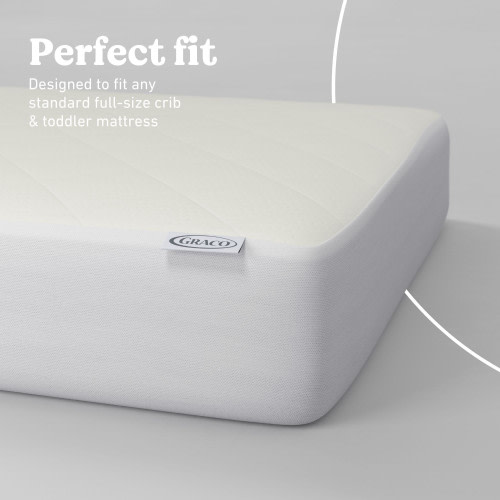 Premium Waterproof Crib & Toddler Mattress Protector