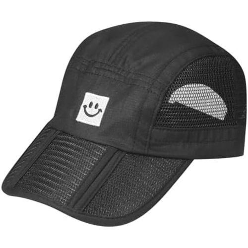 MaxNova 1 Pack 2 Pack Baby Baseball Cap UPF 50+ Foldable Adjustable Cute Embroidered Baseball Cap for Boys Girls 0-6 Years