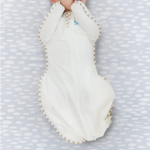 Swaddle Up™ 1.0 TOG Organic Cotton Cream