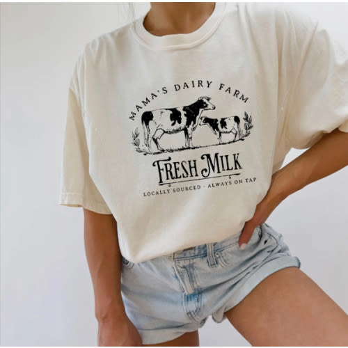 Mama's Dairy Farm Breastfeeding T-Shirt – Giftifymama