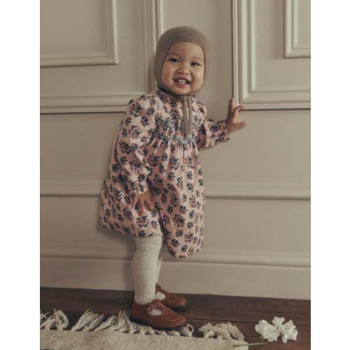 Smocked Occasion Dress - Pink Sprouting Garden | Boden USA