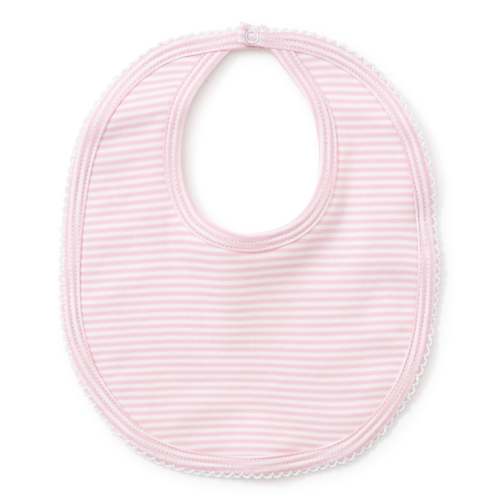 Simple Stripes Pink Bib