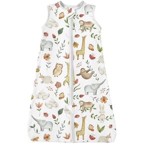 TotAha Toddler Sleep Sack 2T-3T-4T, 0.5 & 1.0 TOG Wearable Blanket