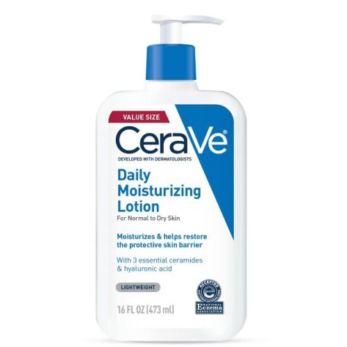 CeraVe Daily Moisturizing Face and Body Lotion for Normal to Dry Skin – 16 fl oz: No Fragrance Added, Hypoallergenic, Noncomedogenic