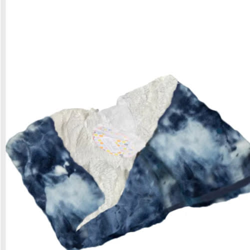 Navy Tie Dye Stroller Blanket – The Present Event