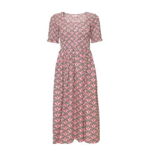 Parker Dress in Floral Fan
