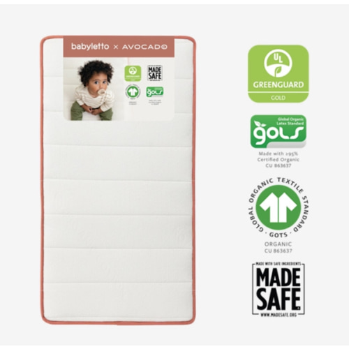 Babyletto babyletto x Avocado Dual-stage, Organic & Non-Toxic Crib Mattress