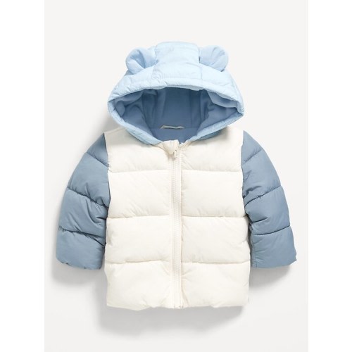 Water-Resistant Hooded Critter Puffer Jacket for Baby | Old Navy