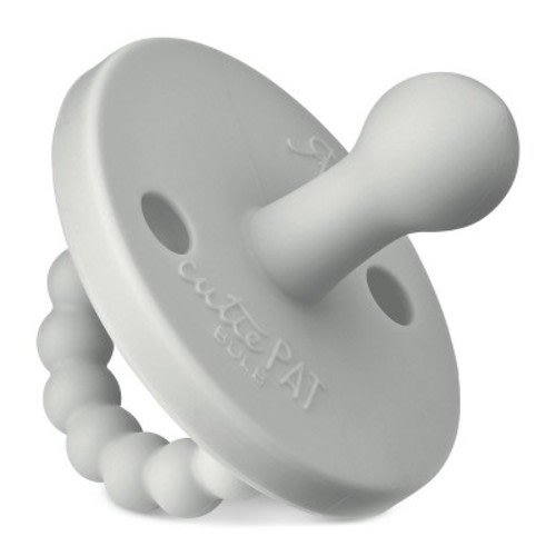 Ryan & Rose Bulb Pat Pacifier - Gray