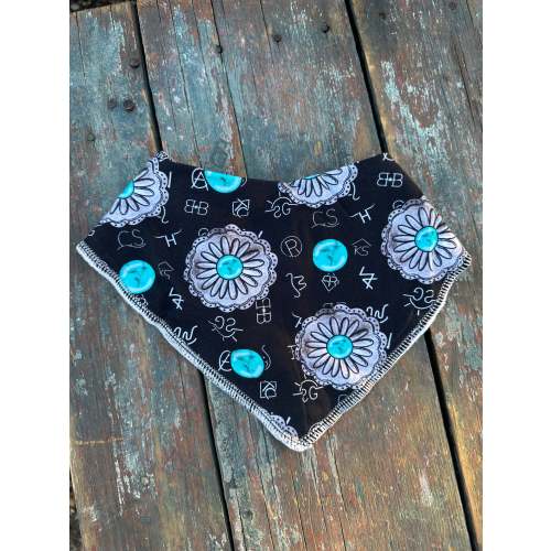 Concho Brand Baby Bandana Bib