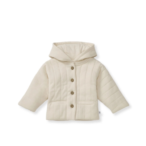 Organic Cotton Quilted Baby Jacket
