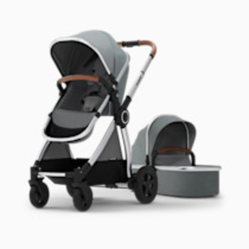 Mompush Ultimate 2 Stroller & Bassinet - Gray