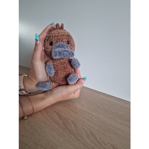 Chubbly platypus crochet|Stuffed toy platypus|Platypus Nursery Decor|Crochet platypus toy|Amigurumi platypus|Platypus plush| Newborn gift