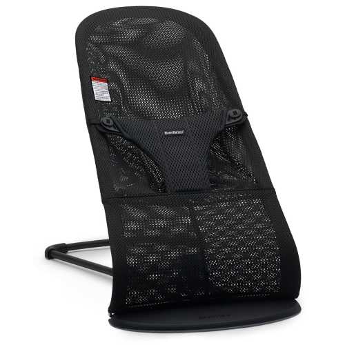 BabyBjörn Bouncer Bliss, Black Frame Mesh Black