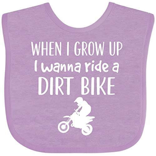 inktastic Dirt Biking Motocross Future Dirt Biker Baby Bib